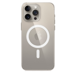 Чехол iPhone 15 Pro Max Clear Case MagSafe