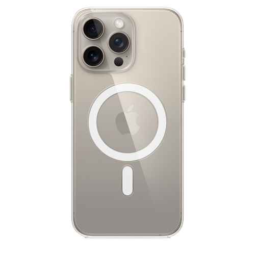 Чехол iPhone 15 Pro Max Clear Case MagSafe