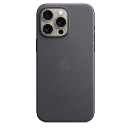 Чехол iPhone 15 Pro Max FineWoven Case MagSafe Black