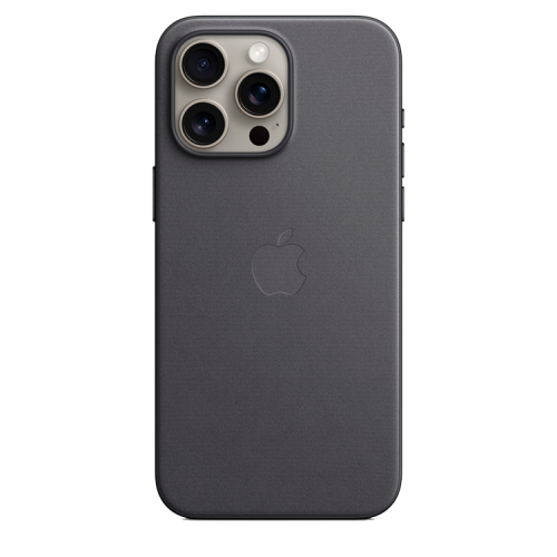 Чехол iPhone 15 Pro Max FineWoven Case MagSafe Black