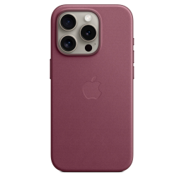Чехол iPhone 15 Pro FineWoven Case MagSafe Mulberry